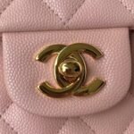 Chanel Small Classic Handbag Caviar Gold Hardware - Image 2