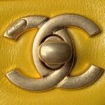 Chanel AS4868 Mini Flap Bag Pearl Lambskin Faux Pearl & Gold Metal Yellow - Image 3
