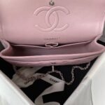 Chanel Classic 11.12 Handbag Silver Hardware - Image 5