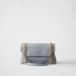 Prada Doux Medium Leather Shoulder Bag
