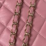 Chanel 24C AS4579 Star Bag Pink Lambskin Light Gold Hardware - Image 5