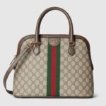Ophidia Medium Top Handle Bag