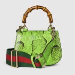 Gucci Bamboo 1947 mini python bag - Image 7