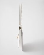 Prada Cleo Brushed Leather Shoulder Bag With Clasp Closure - Image 3