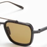 Akoni SOLIS BLK - BRN SQUARED Sunglasses