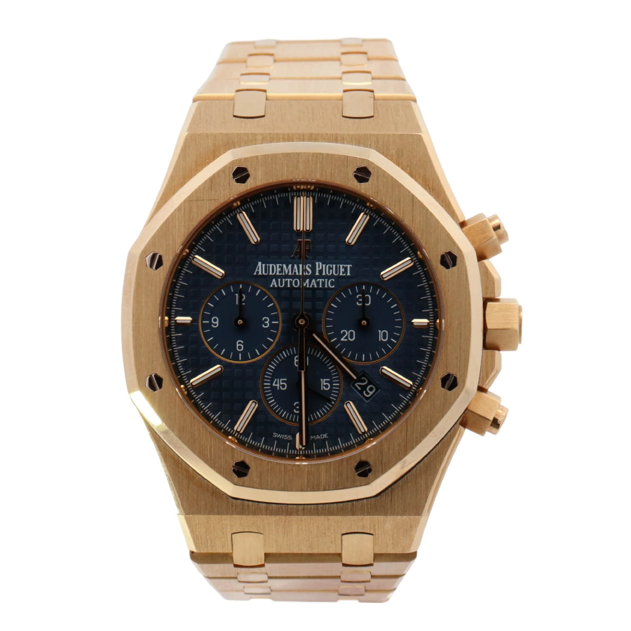Audemars-Piguet-Royal-Oak-Chronograph-26320-Replica.webp Audemars Piguet Royal Oak Chronograph 26320ST.OO.1220ST.01 "Blue Dial" Ultra Precision Replica - Image 1