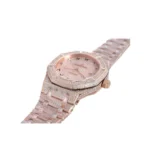 Audemars Piguet Royal Oak AP160SF296 "Iced Out Rose Gold" Top Grade Replica - Image 3