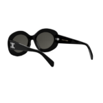CELINE CL 40292 U 01A Round Sunglasses - Image 4