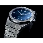 Audemars Piguet Royal Oak 67653BC.GG.1263BC.02 "Frosted" Blue Dial Collector's Clone 1:1 - Image 3