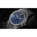 Audemars Piguet Royal Oak 67653BC.GG.1263BC.02 "Frosted" Blue Dial Collector's Clone 1:1 - Image 4