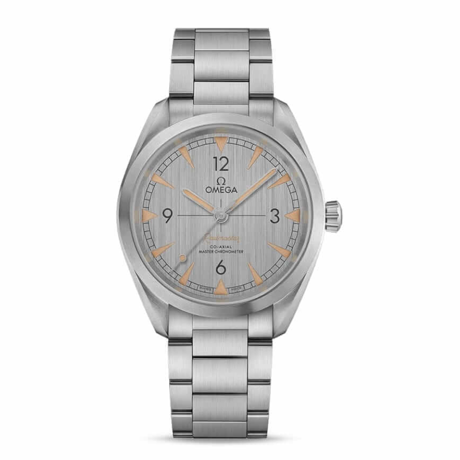Omega-Railmaster-White-Replica.webp Omega Railmaster Co-Axial Master Steel 220.10.40.20.06.001 Perfect Duplicate 1:1 - Image 1