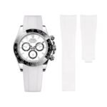 Rolex - Daytona -  Rubber Strap - White