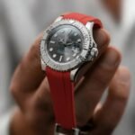 Rolex - Yacht-Master -  Rubber Strap - Red - Image 2