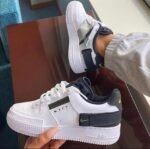 AJ FORCE 1 LOW DROP TYPE WHITE BLACK VOLT - Premium Quality Streetwear Sneaker - Image 7
