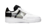 AJ FORCE 1 LOW DROP TYPE WHITE BLACK VOLT - Premium Quality Streetwear Sneaker - Image 3