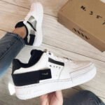 AJ FORCE 1 LOW DROP TYPE WHITE BLACK VOLT - Premium Quality Streetwear Sneaker - Image 6