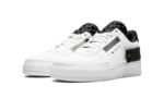AJ FORCE 1 LOW DROP TYPE WHITE BLACK VOLT - Premium Quality Streetwear Sneaker - Image 2