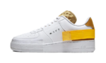 AJ FORCE 1 LOW DROP TYPE WHITE GOLD YELLOW - Premium Quality Streetwear Sneaker