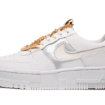 AJ FORCE 1 LOW PIXEL GRAY GOLD CHAIN - Premium Quality Streetwear Sneaker