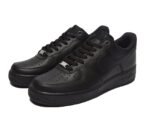 AJ FORCE 1 LOW TRIPLE BLACK - Premium Quality Streetwear Sneaker - Image 2