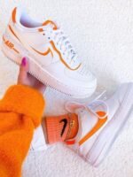AJ FORCE 1 SHADOW TOTAL ORANGE - Premium Quality Streetwear Sneaker - Image 3