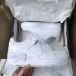 AJ FORCE 1 SHADOW TRIPLE WHITE - Premium Quality Streetwear Sneaker - Image 4