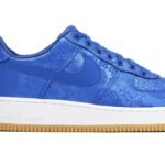AJ Force 1 x Clot Blue Silk - Premium Quality Streetwear Sneaker - Image 5