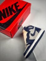 AJ Jordan 1 High 85 Georgetown College Navy/White/Tech Grey BQ4422-400 - Premium Quality Streetwear Sneaker - Image 3