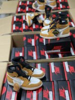 AJ Jordan 1 High Element Gore-Tex Light Curry - Premium Quality Streetwear Sneaker - Image 17