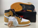 AJ Jordan 1 High Element Gore-Tex Light Curry - Premium Quality Streetwear Sneaker - Image 9