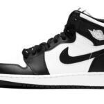 AJ Jordan 1 High Og Black White Online - Premium Quality Streetwear Sneaker