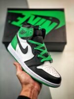 AJ Jordan 1 High OG Black/Lucky Green-White DZ5485-031 - Premium Quality Streetwear Sneaker