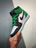 AJ Jordan 1 High OG Black/Lucky Green-White DZ5485-031 - Premium Quality Streetwear Sneaker - Image 5