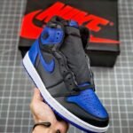 AJ Jordan 1 High OG Black/Varsity Royal-White 555088-007 - Premium Quality Streetwear Sneaker