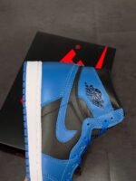 AJ Jordan 1 High OG Dark Marina Blue/Black-White 555088-404 - Premium Quality Streetwear Sneaker - Image 6
