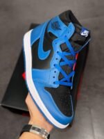 AJ Jordan 1 High OG Dark Marina Blue/Black-White 555088-404 - Premium Quality Streetwear Sneaker
