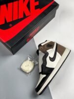 AJ Jordan 1 High OG Dark Mocha 555088-105 - Premium Quality Streetwear Sneaker - Image 3