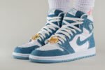 AJ Jordan 1 High OG Denim - Premium Quality Streetwear Sneaker - Image 4
