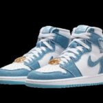 AJ Jordan 1 High OG Denim - Premium Quality Streetwear Sneaker