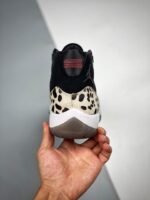 AJ Jordan 11 Animal Instinct Black/Red-Sail-White AR0715-010 - Premium Quality Streetwear Sneaker - Image 8