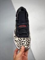 AJ Jordan 11 Animal Instinct Black/Red-Sail-White AR0715-010 - Premium Quality Streetwear Sneaker - Image 6