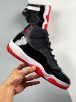 AJ Jordan 11 'Bred 2019' Black/White-Varsity Red 378037-061 - Premium Quality Streetwear Sneaker - Image 3