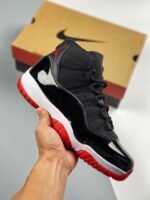 AJ Jordan 11 'Bred 2019' Black/White-Varsity Red 378037-061 - Premium Quality Streetwear Sneaker
