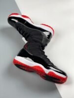 AJ Jordan 11 'Bred 2019' Black/White-Varsity Red 378037-061 - Premium Quality Streetwear Sneaker - Image 4
