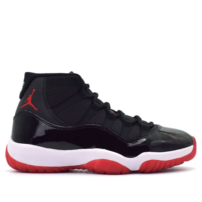 air-jordan-11-bred-basketball-shoes-fucql.png AJ Jordan 11 Bred Basketball Shoes - Premium Quality Streetwear Sneaker - Image 1