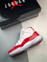 AJ Jordan 11 Cherry White/Varsity Red-Black CT8012-116 - Premium Quality Streetwear Sneaker - Image 3