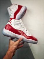 AJ Jordan 11 Cherry White/Varsity Red-Black CT8012-116 - Premium Quality Streetwear Sneaker - Image 2