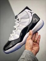 AJ Jordan 11 Concord White/Black-Dark Concord 378037-100 - Premium Quality Streetwear Sneaker - Image 5