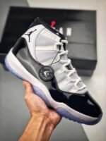 AJ Jordan 11 Concord White/Black-Dark Concord 378037-100 - Premium Quality Streetwear Sneaker - Image 4