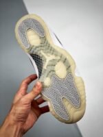 AJ Jordan 11 Jubilee 25th Anniversary Black/Clear-White-Metallic Silver - Premium Quality Streetwear Sneaker - Image 7